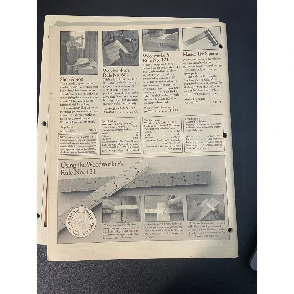 Woodsmith Woodworking Notes from the Shop Variety Lot (1993-1995)